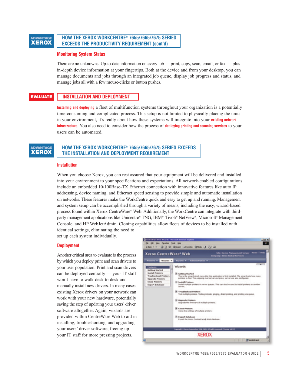 Xerox | Xerox 7655 User Manual | Page 7 / 24