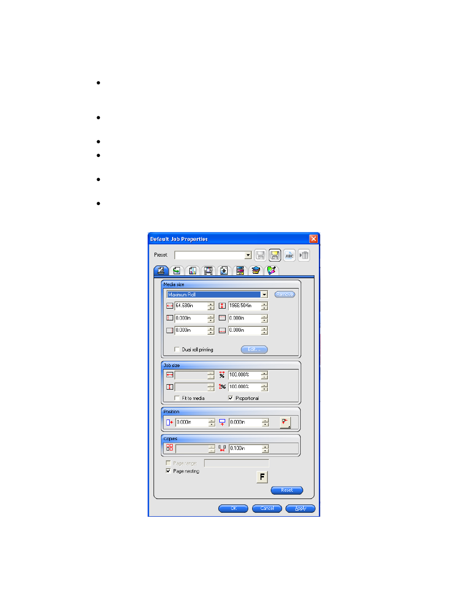 Layout tab | Xerox 8265 User Manual | Page 15 / 24