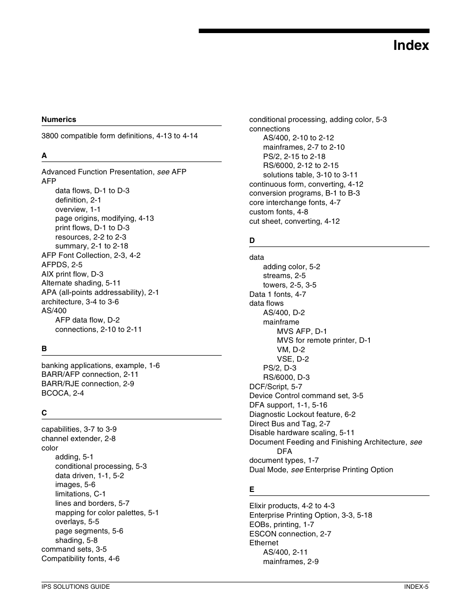 Index | Xerox 721P88200 User Manual | Page 107 / 110
