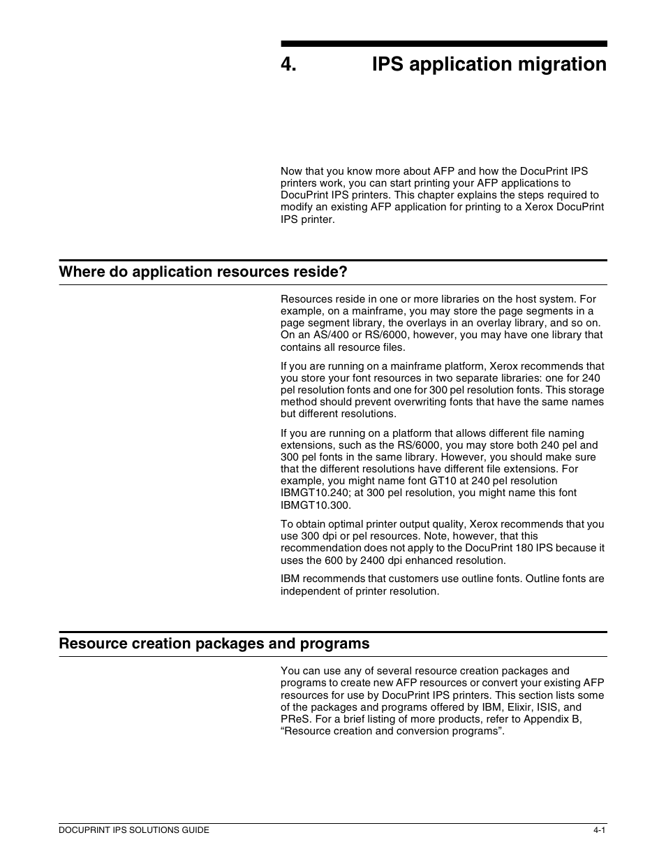 4ips application migration | Xerox 721P88200 User Manual | Page 53 / 110