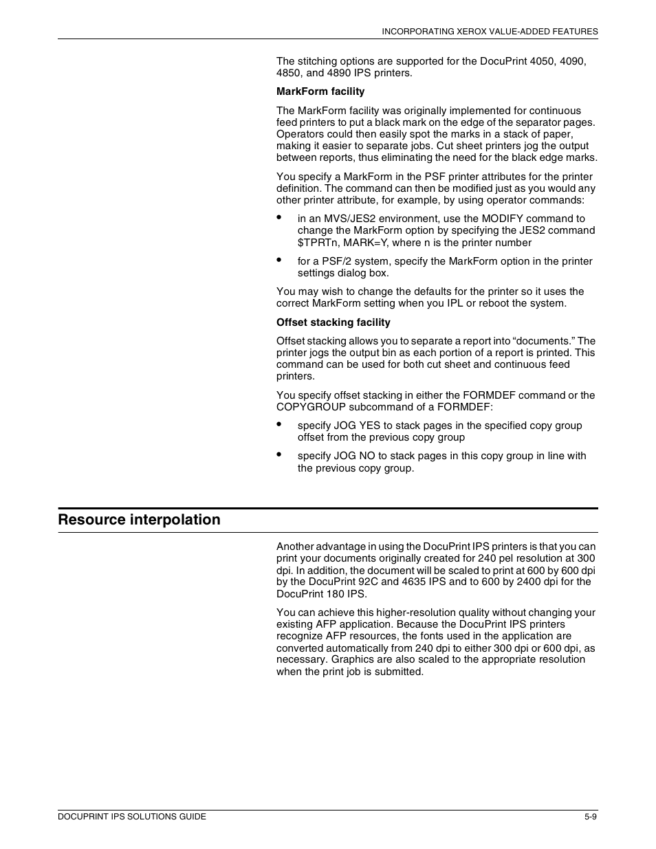 Resource interpolation | Xerox 721P88200 User Manual | Page 77 / 110