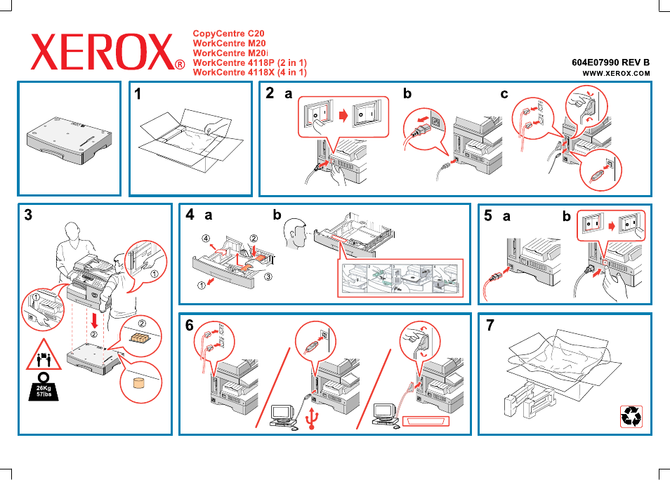 Xerox CopyCentre C20 User Manual | 1 page