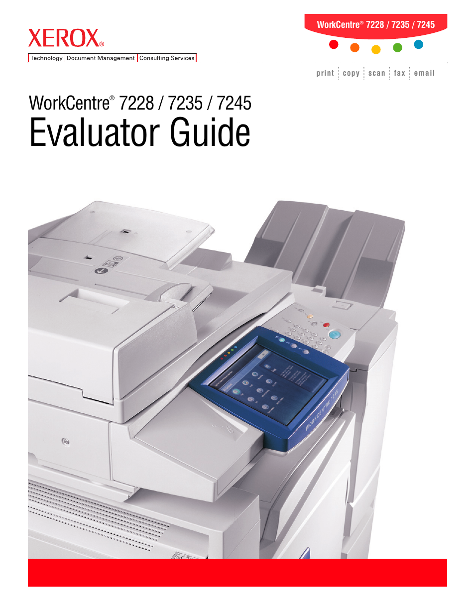 Xerox 7235 User Manual | 24 pages