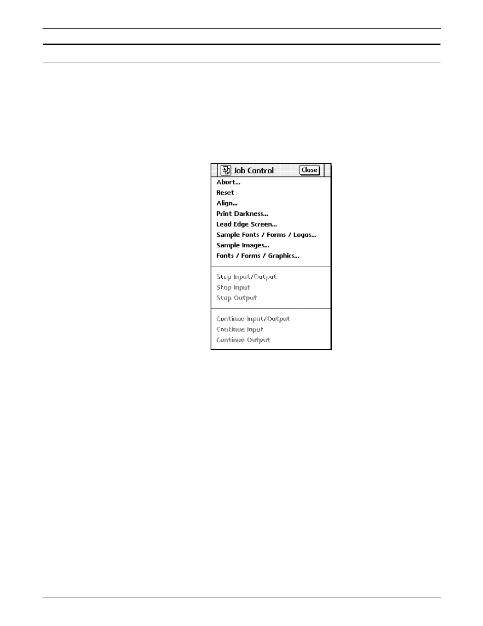 Job control tasks through windows of pc ui | Xerox 180 User Manual | Page 116 / 362