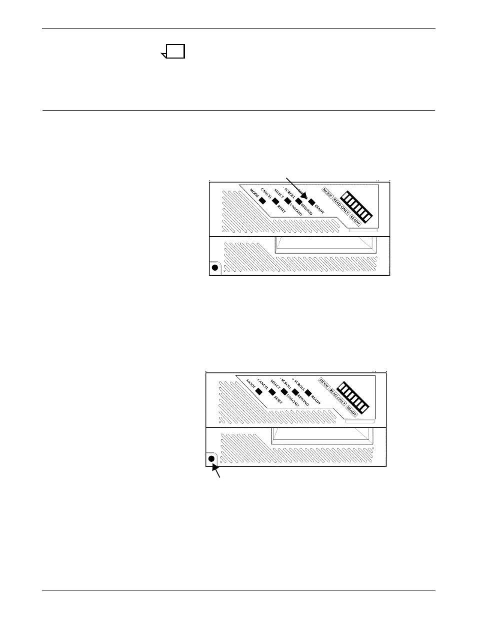 Power off the 18/36 track 1/2 inch tape drive | Xerox 180 User Manual | Page 167 / 362