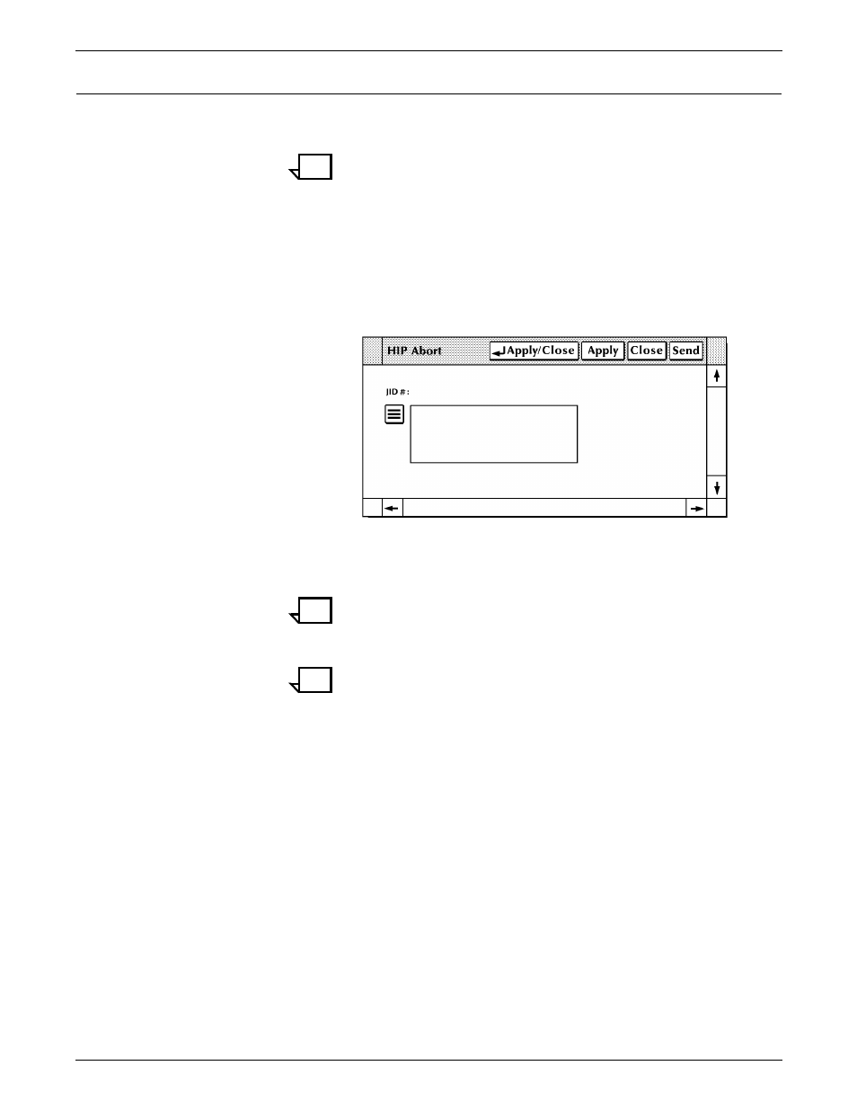 Abort a hip print job | Xerox 180 User Manual | Page 191 / 362