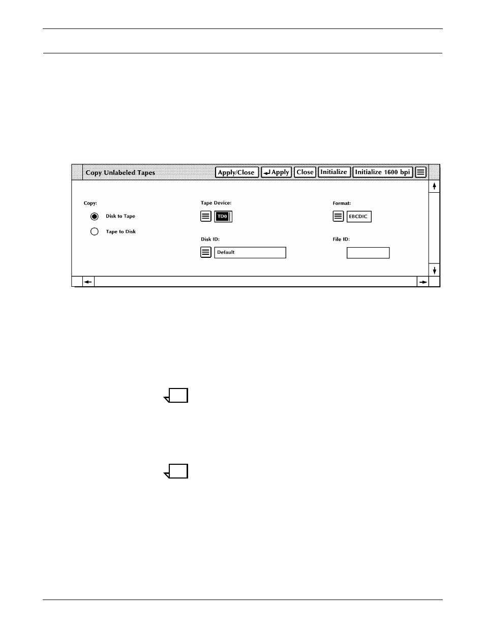 Copy unlabeled tapes | Xerox 180 User Manual | Page 248 / 362