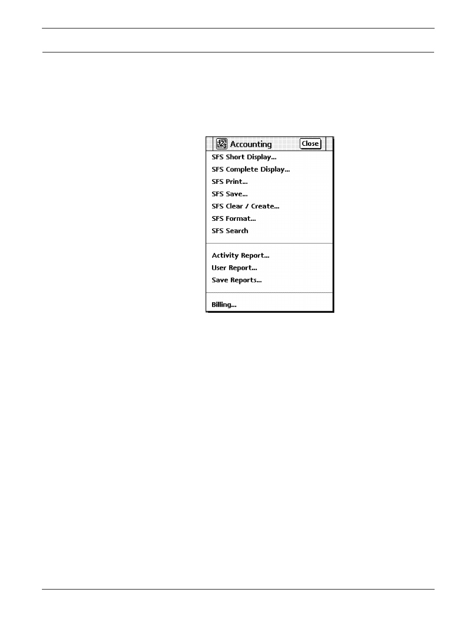 Billing report through windows of the pc ui | Xerox 180 User Manual | Page 320 / 362