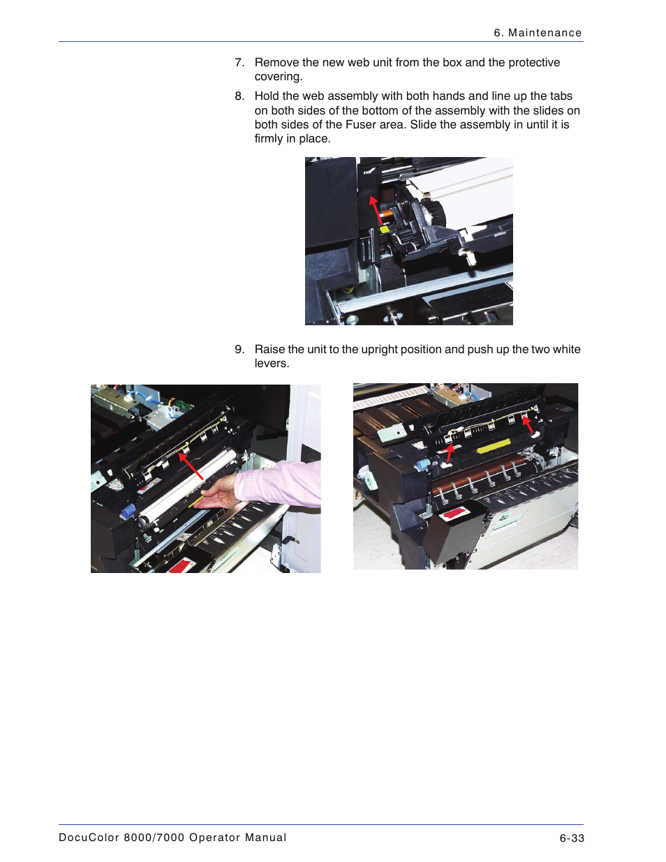 Xerox DocuColor 7000  EN User Manual | Page 187 / 194