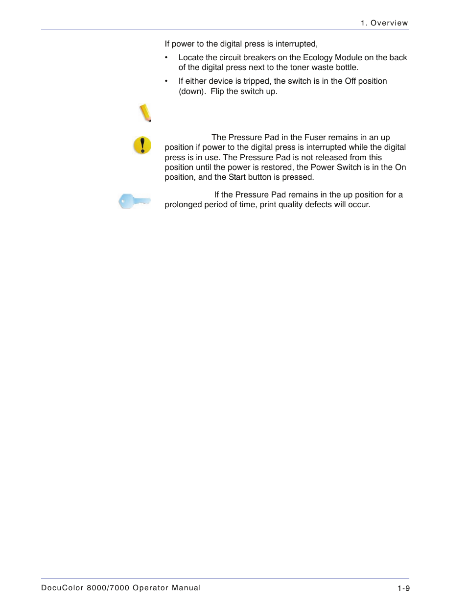 Xerox DocuColor 7000  EN User Manual | Page 35 / 194