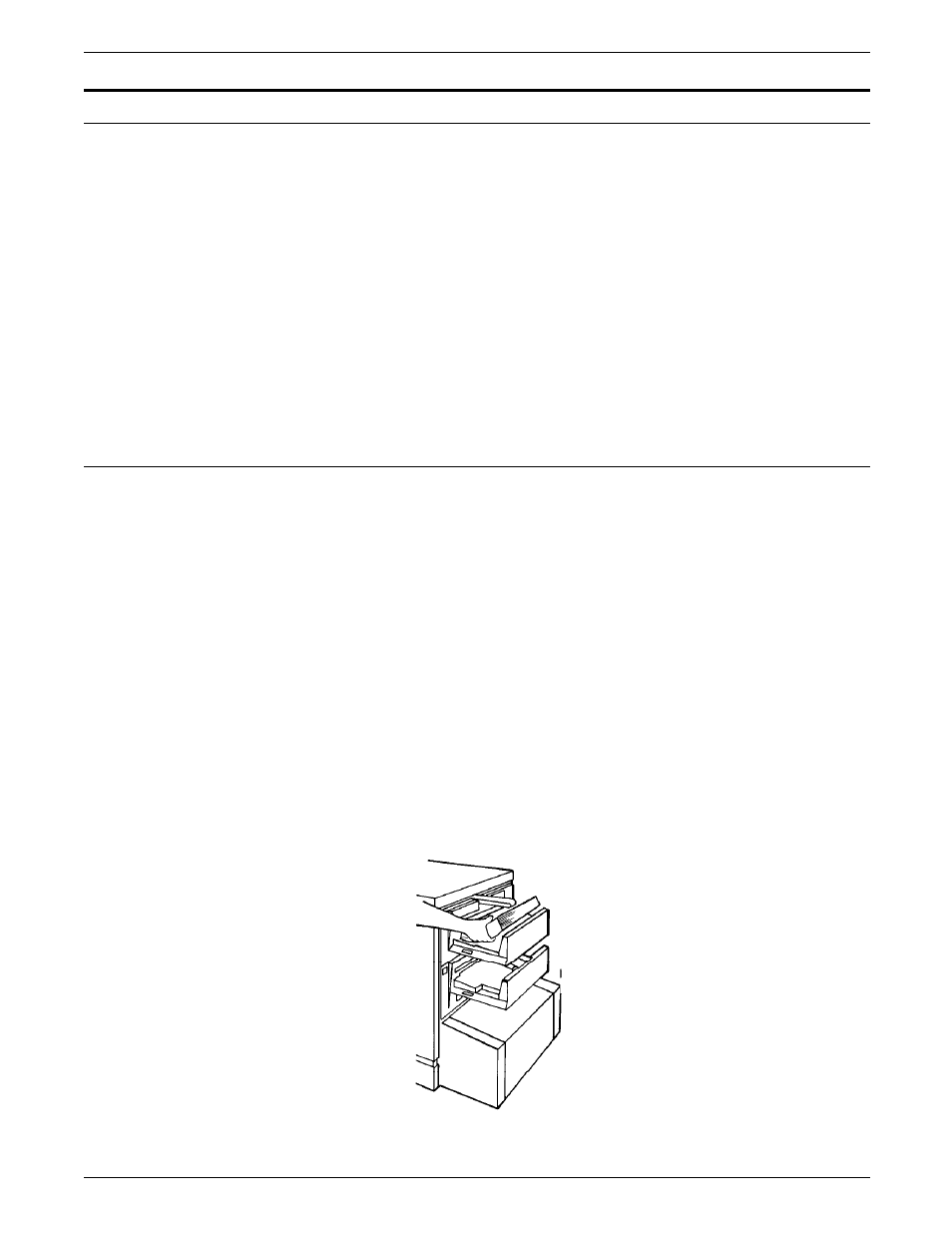 Unloading dual stacker trays, Unloading output trays | Xerox 4090 User Manual | Page 85 / 168