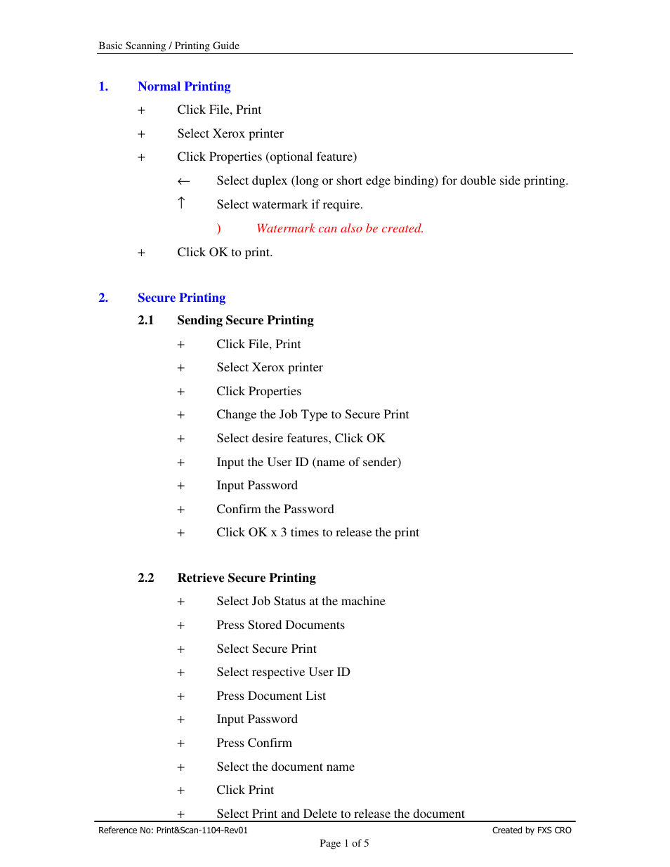 Xerox DCC360 User Manual | Page 2 / 7