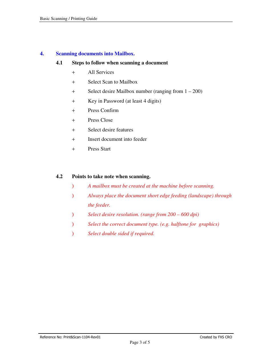 Xerox DCC360 User Manual | Page 4 / 7