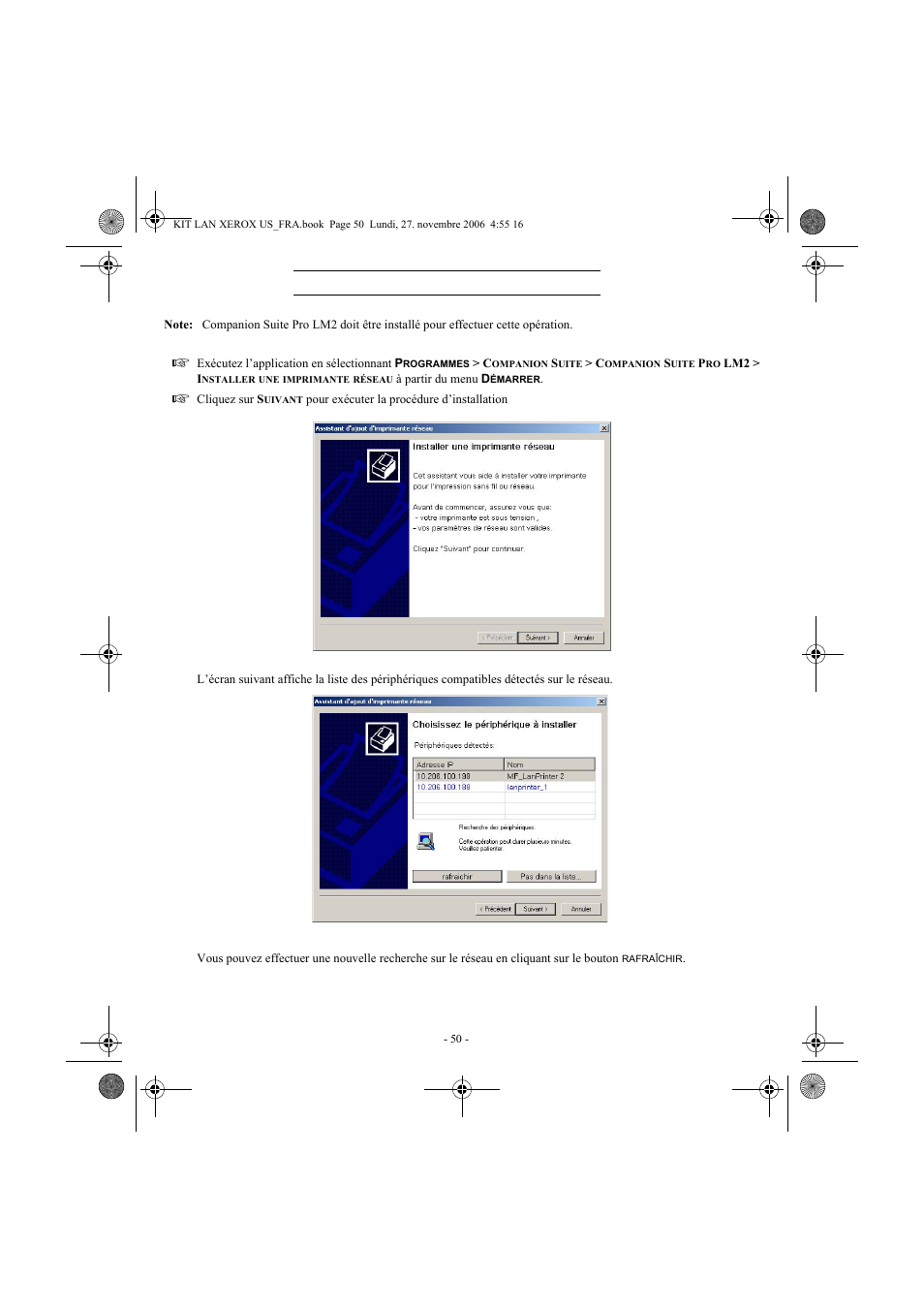 Xerox FaxCentre F2121 User Manual | Page 50 / 112