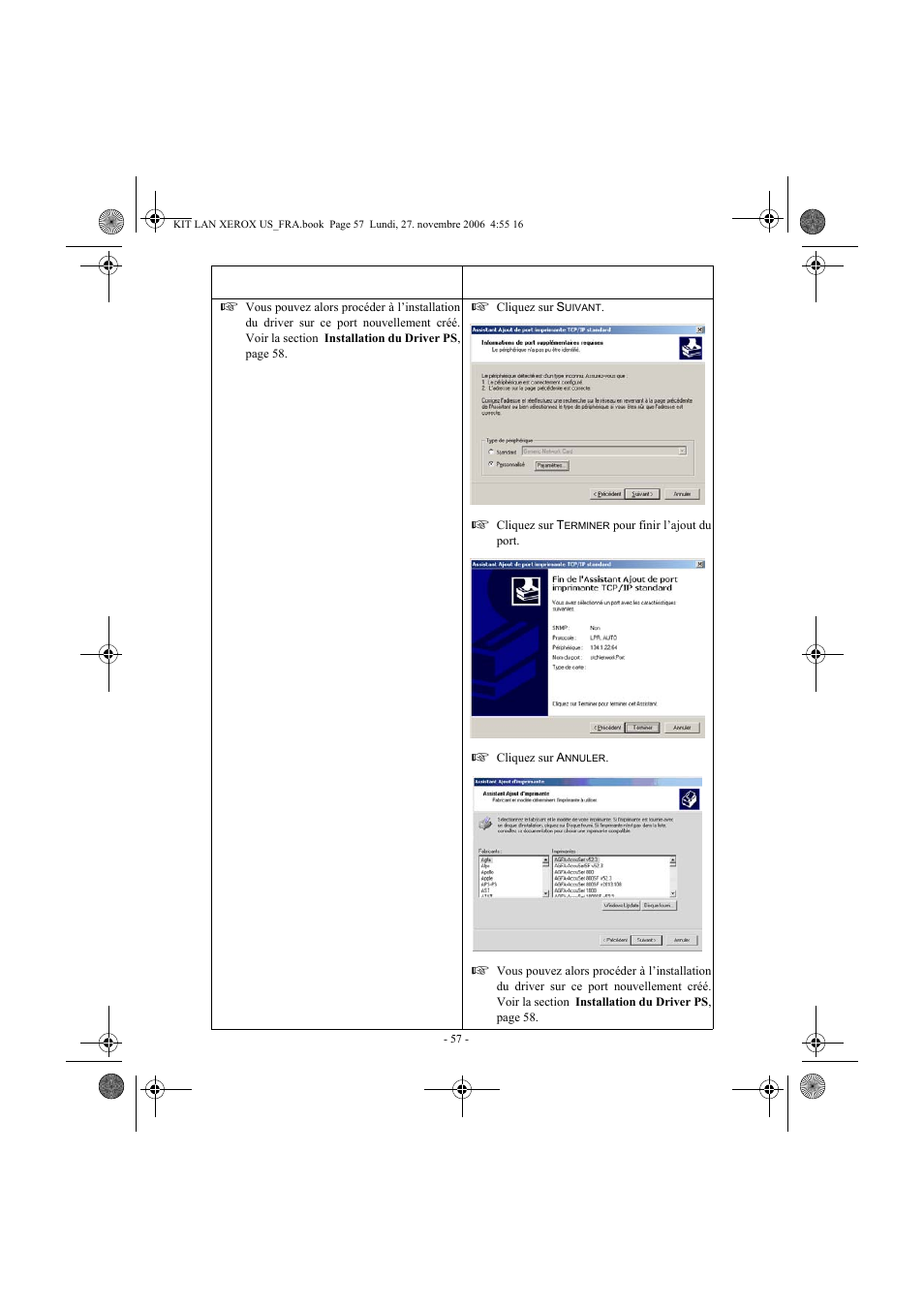 Xerox FaxCentre F2121 User Manual | Page 57 / 112