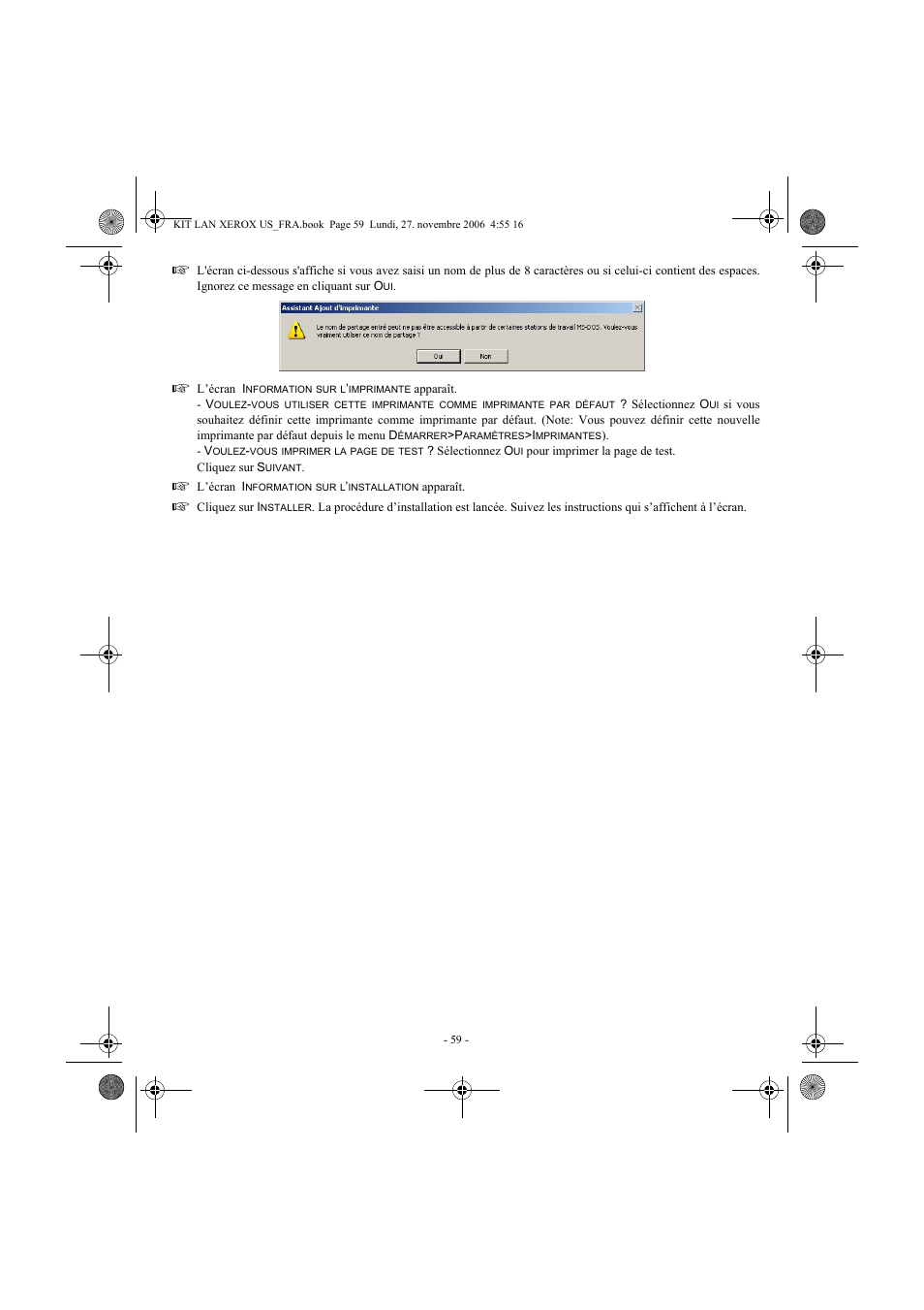 Xerox FaxCentre F2121 User Manual | Page 59 / 112