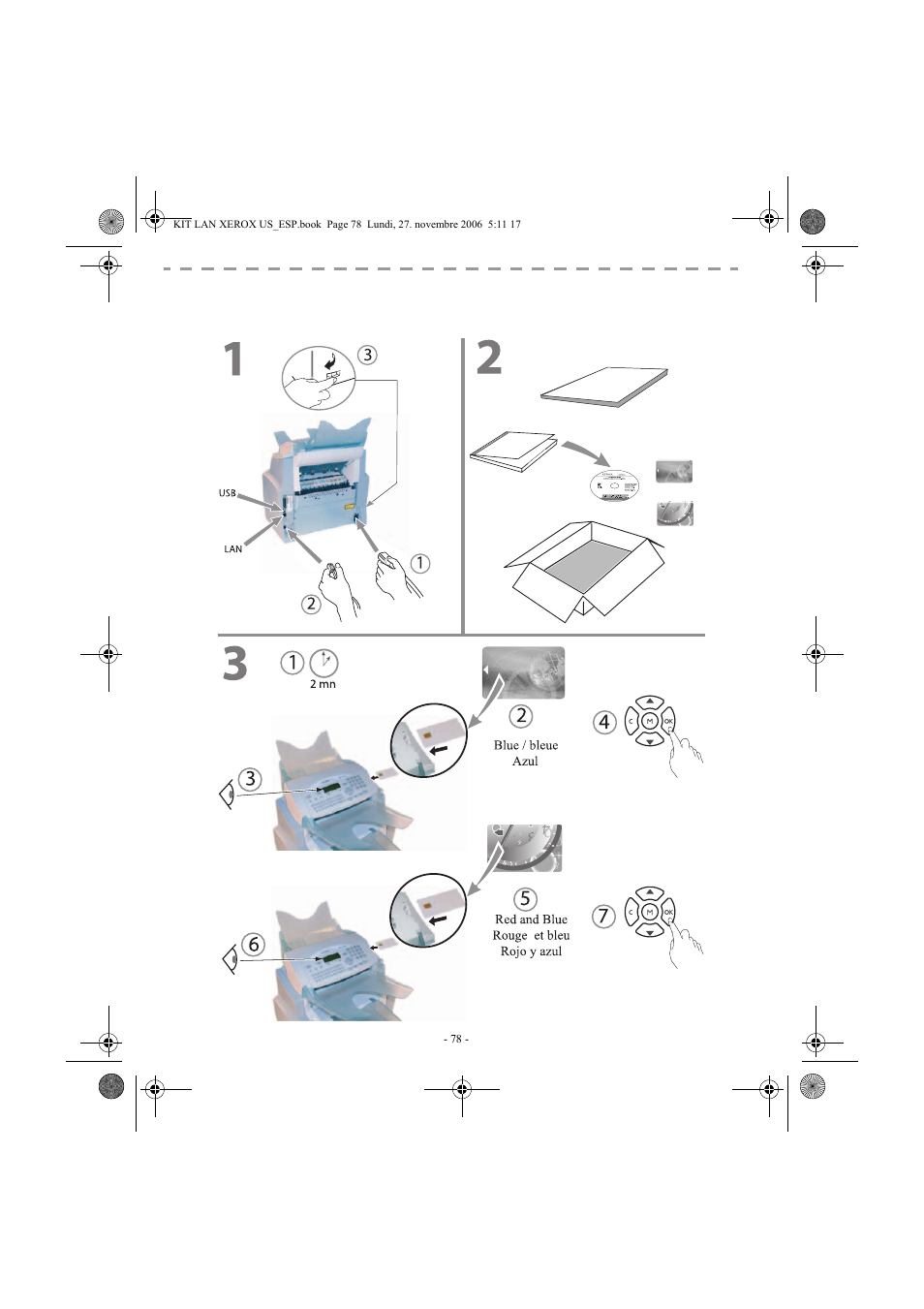 Xerox FaxCentre F2121 User Manual | Page 78 / 112