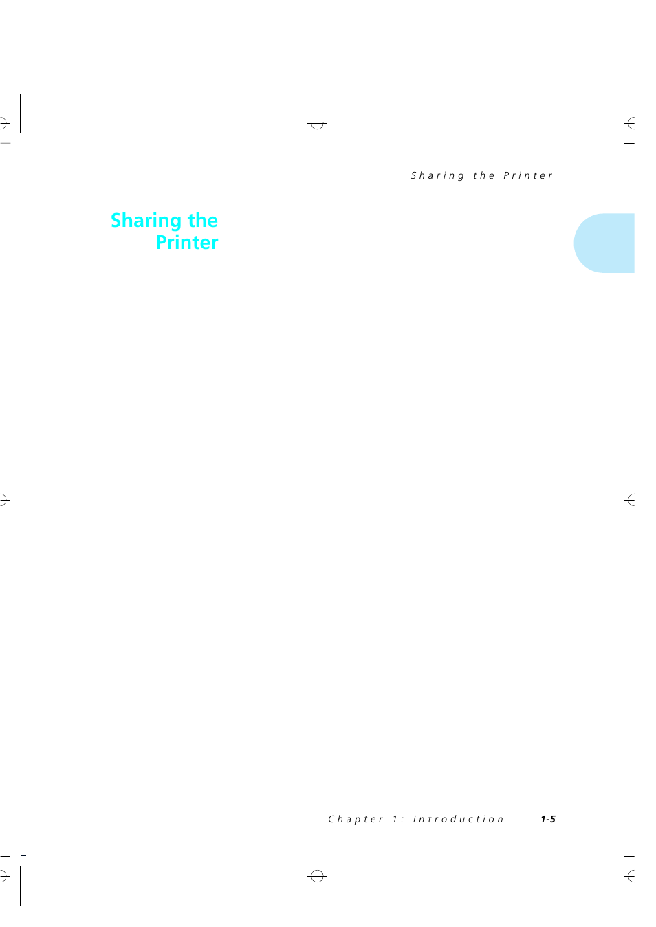 Sharing the printer | Xerox 4505/4505ps User Manual | Page 11 / 286