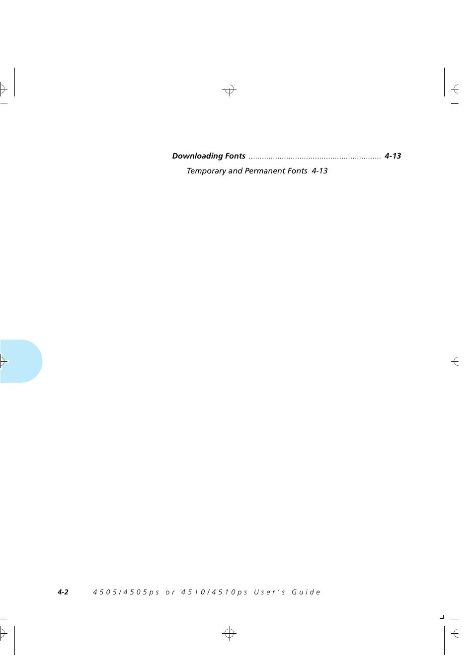 Xerox 4505/4505ps User Manual | Page 118 / 286