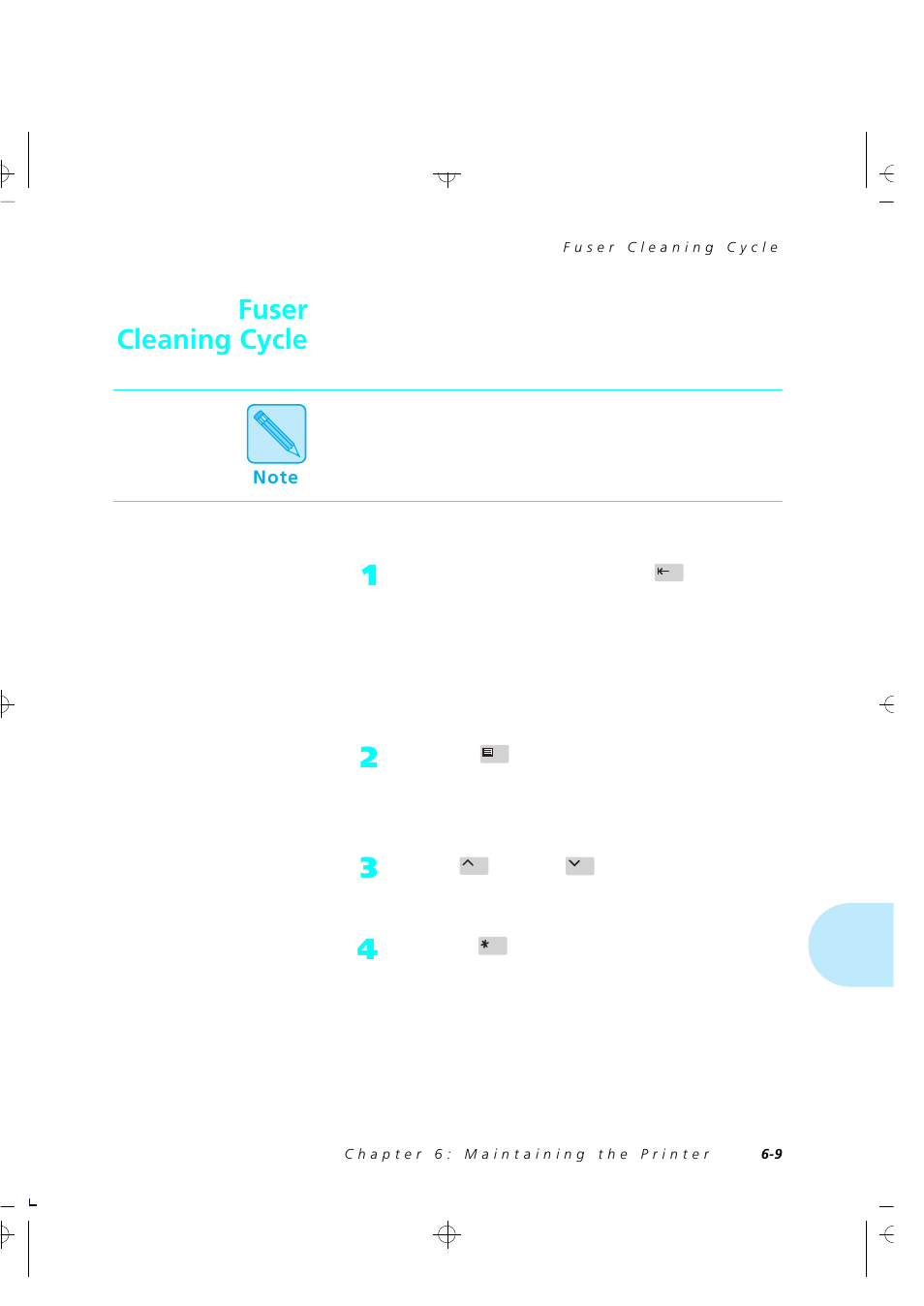 Fuser cleaning cycle | Xerox 4505/4505ps User Manual | Page 161 / 286