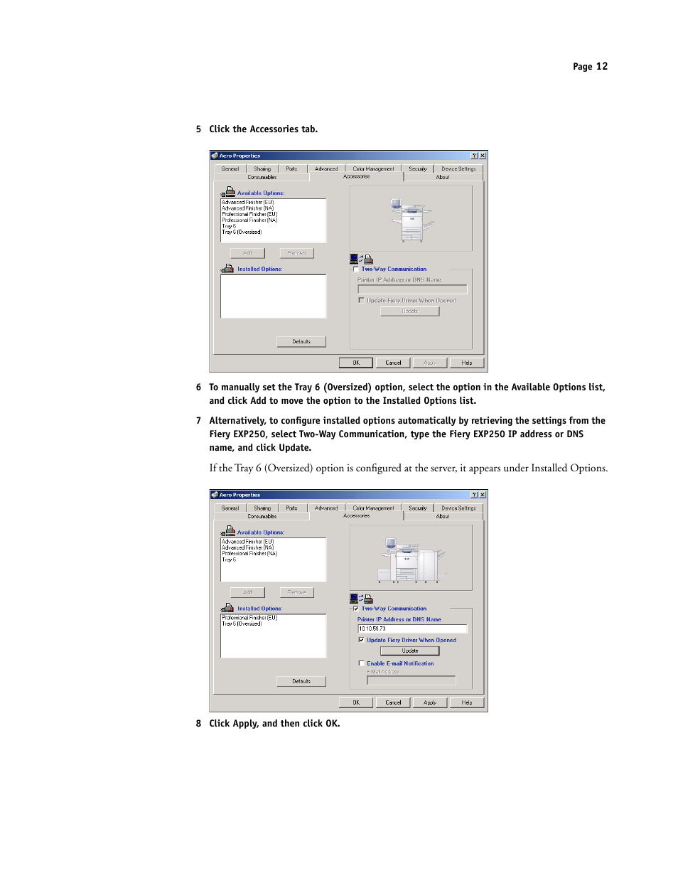 Xerox DocuColor 250 User Manual | Page 12 / 30