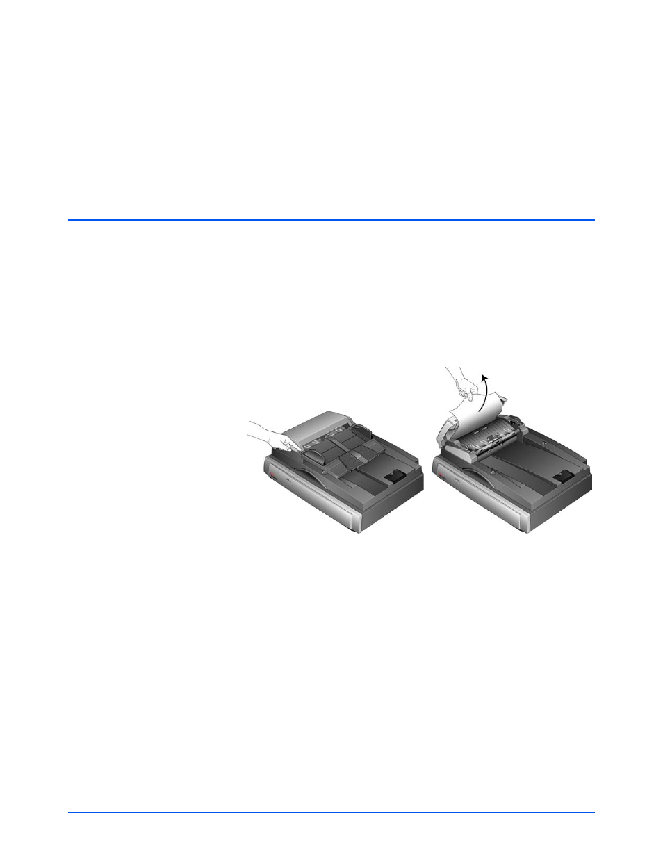 Maintenance, Clearing paper jams | Xerox DocuMate 752 User Manual | Page 53 / 70