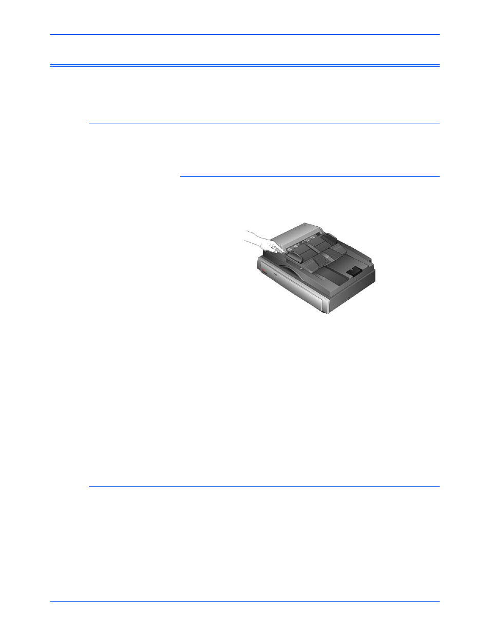 Care and maintenance, Cleaning the automatic document feeder, Cleaning the scanner glass | Xerox DocuMate 752 User Manual | Page 54 / 70