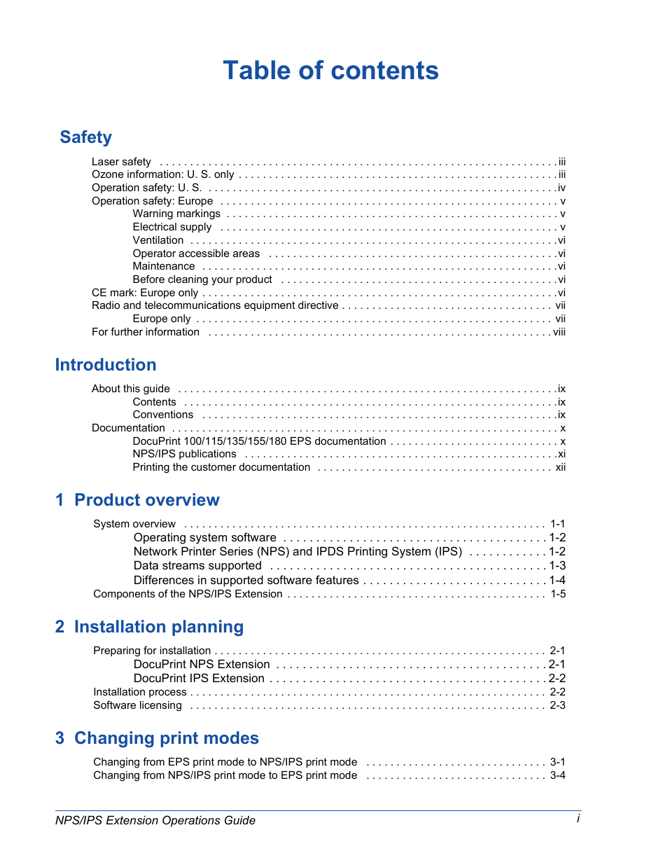 Xerox 115 User Manual | Page 3 / 34