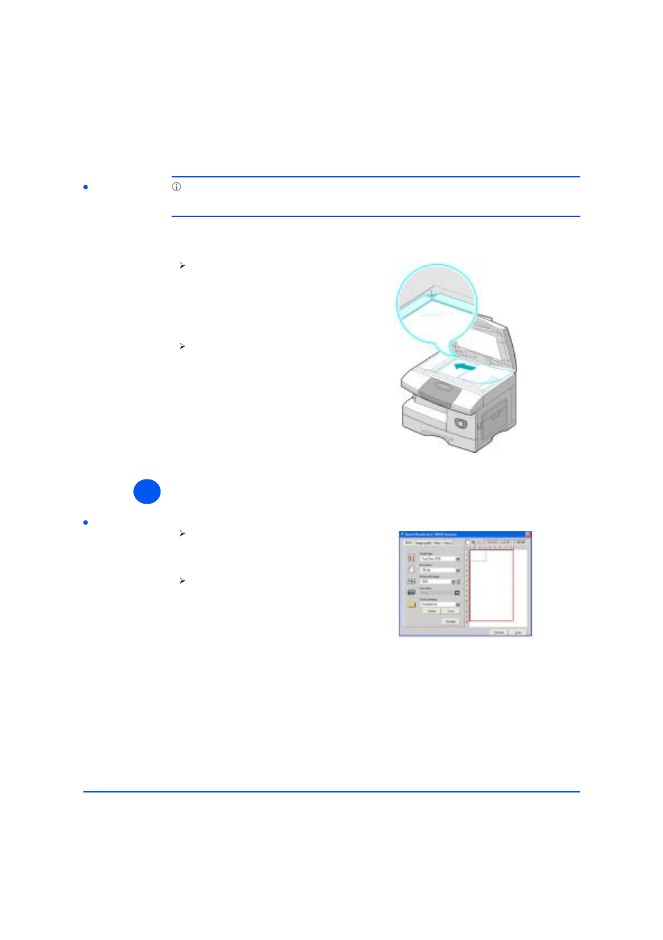 Select the scan features | Xerox M20/M20i User Manual | Page 138 / 215