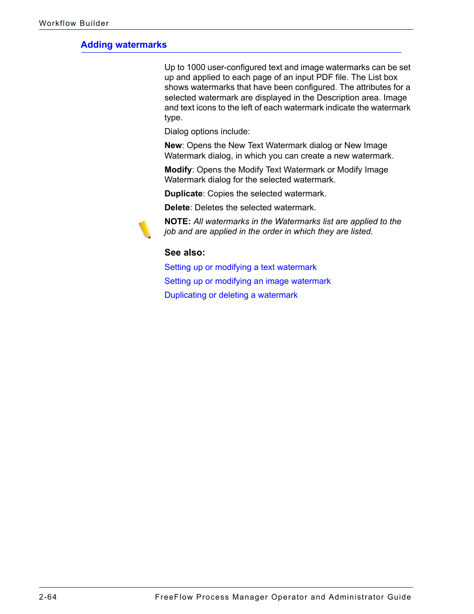 Adding watermarks -64 | Xerox 701P47169 User Manual | Page 116 / 308
