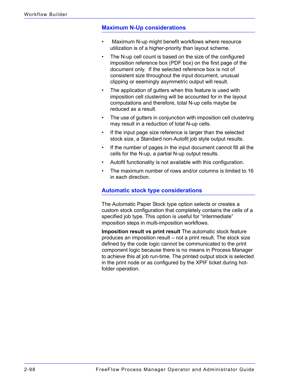 Maximum n-up considerations | Xerox 701P47169 User Manual | Page 150 / 308