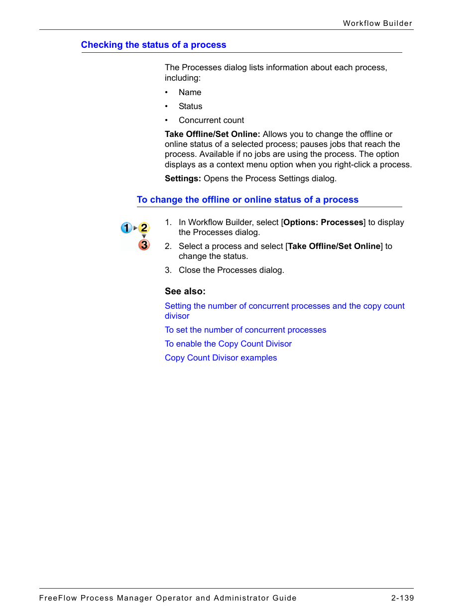 Checking the status of a process -139 | Xerox 701P47169 User Manual | Page 191 / 308