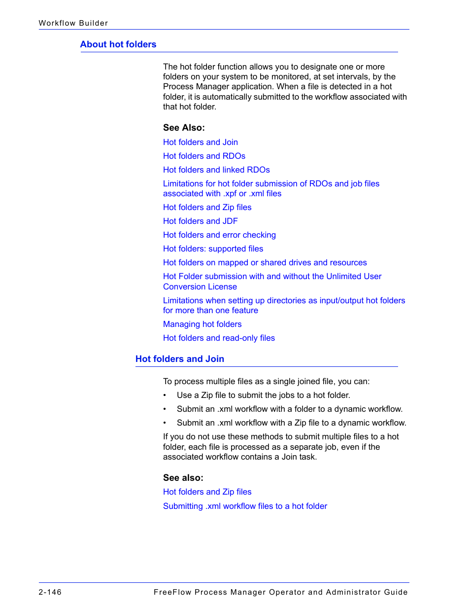 About hot folders -146 | Xerox 701P47169 User Manual | Page 198 / 308