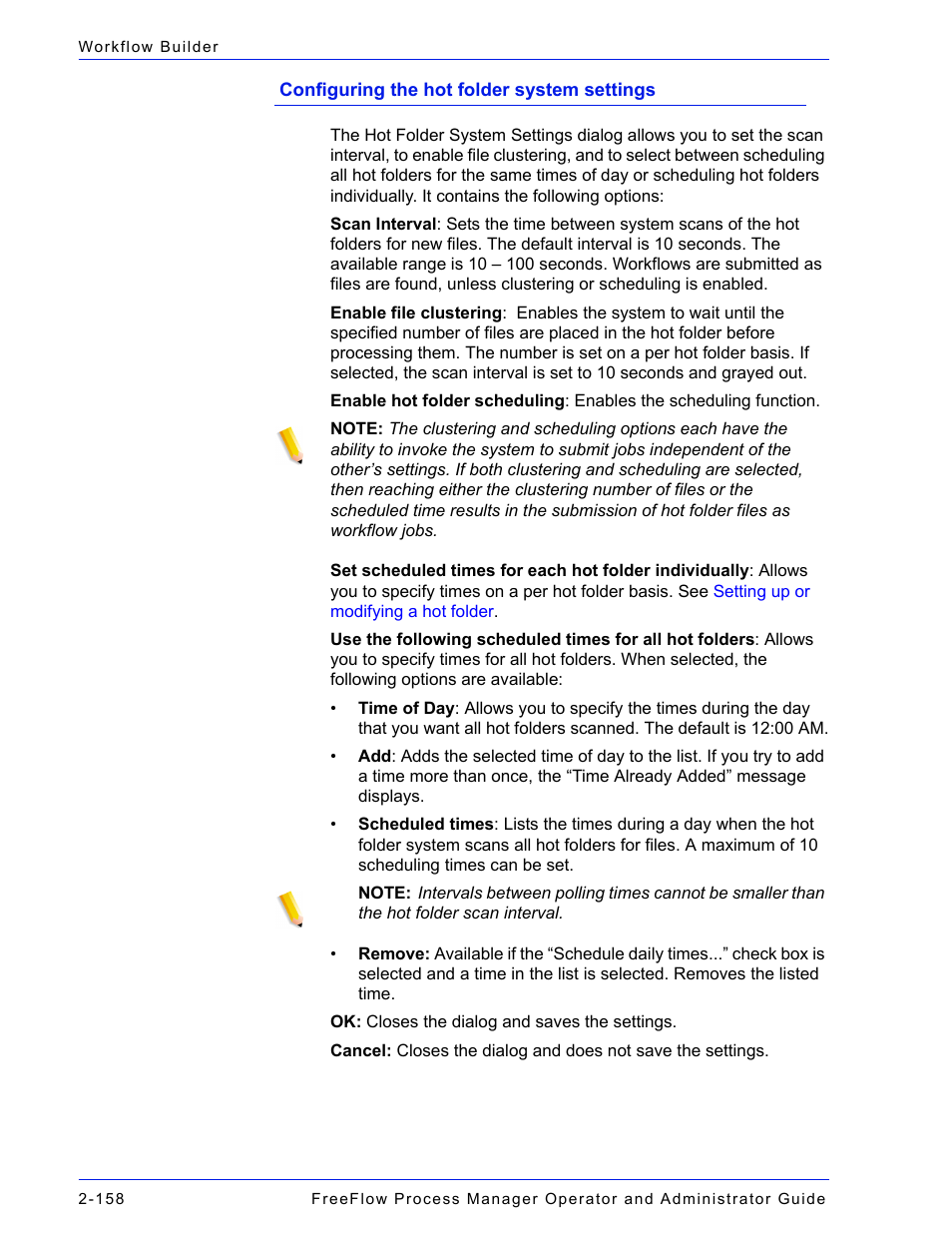 Configuring the hot folder system settings | Xerox 701P47169 User Manual | Page 210 / 308