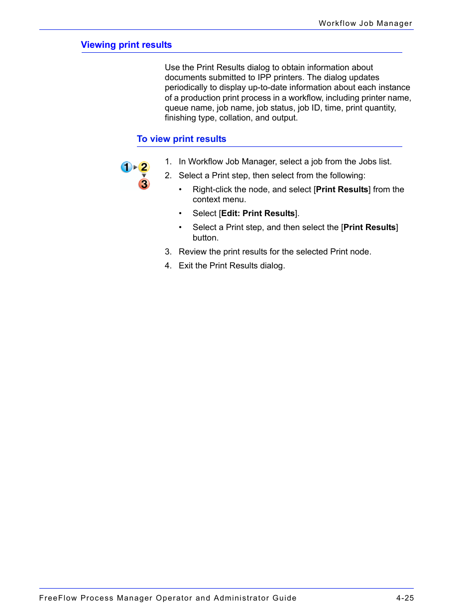 Viewing print results -25 | Xerox 701P47169 User Manual | Page 285 / 308