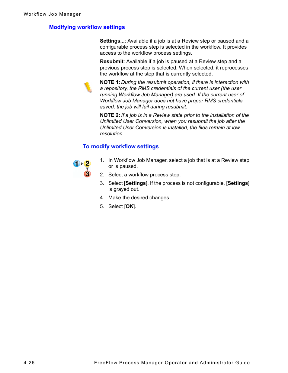 Modifying workflow settings -26 | Xerox 701P47169 User Manual | Page 286 / 308