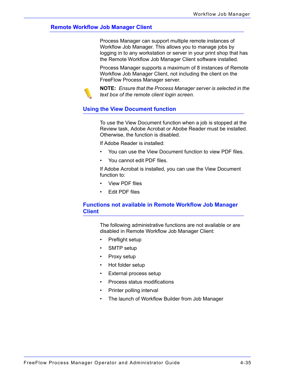 Remote workflow job manager client -35 | Xerox 701P47169 User Manual | Page 295 / 308