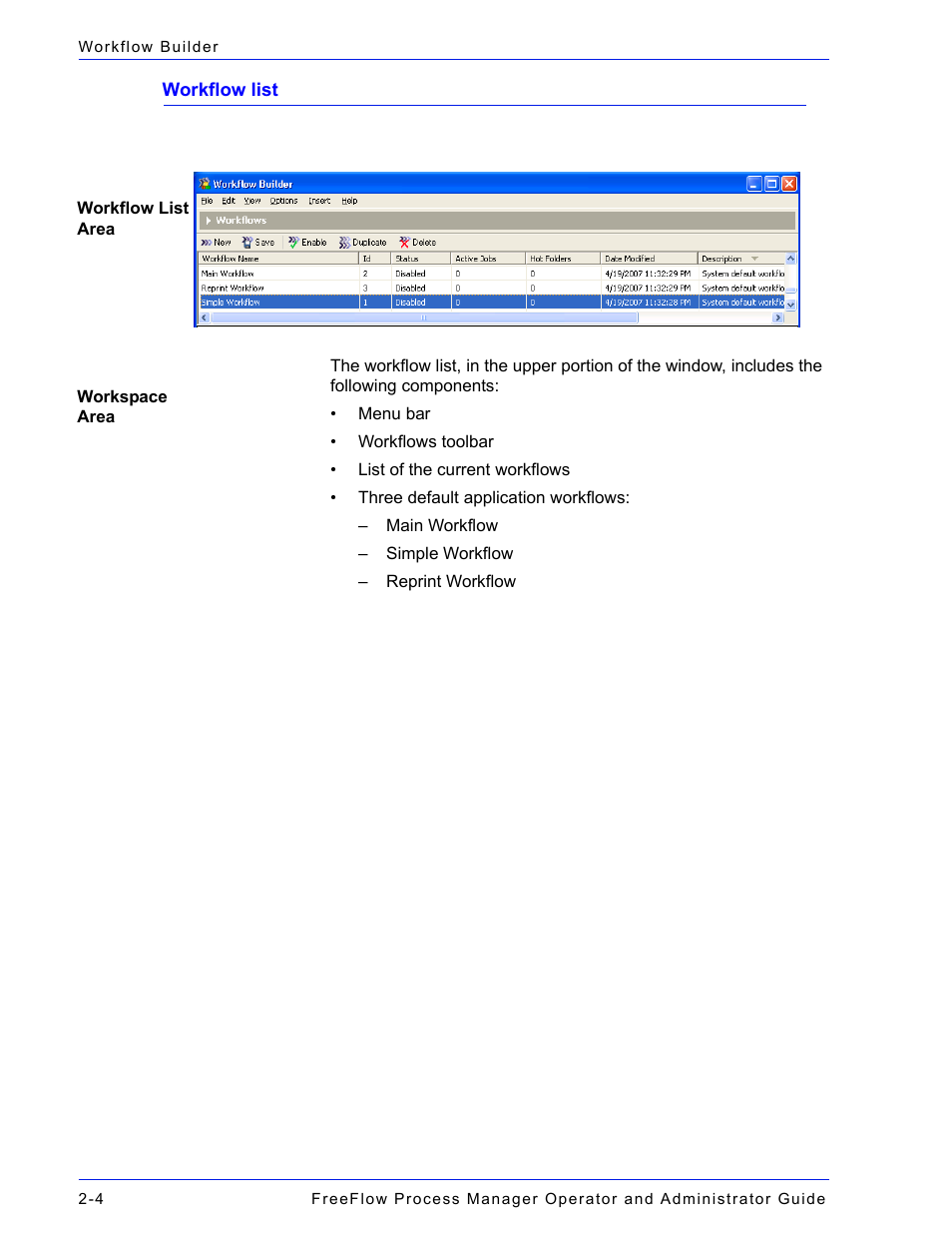 Workflow list -4 | Xerox 701P47169 User Manual | Page 56 / 308