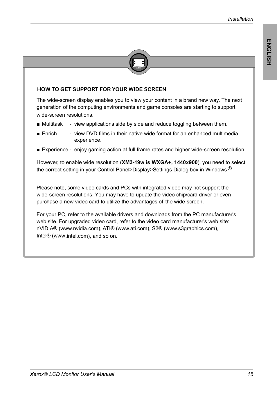 Xerox XM3-19w User Manual | Page 16 / 31