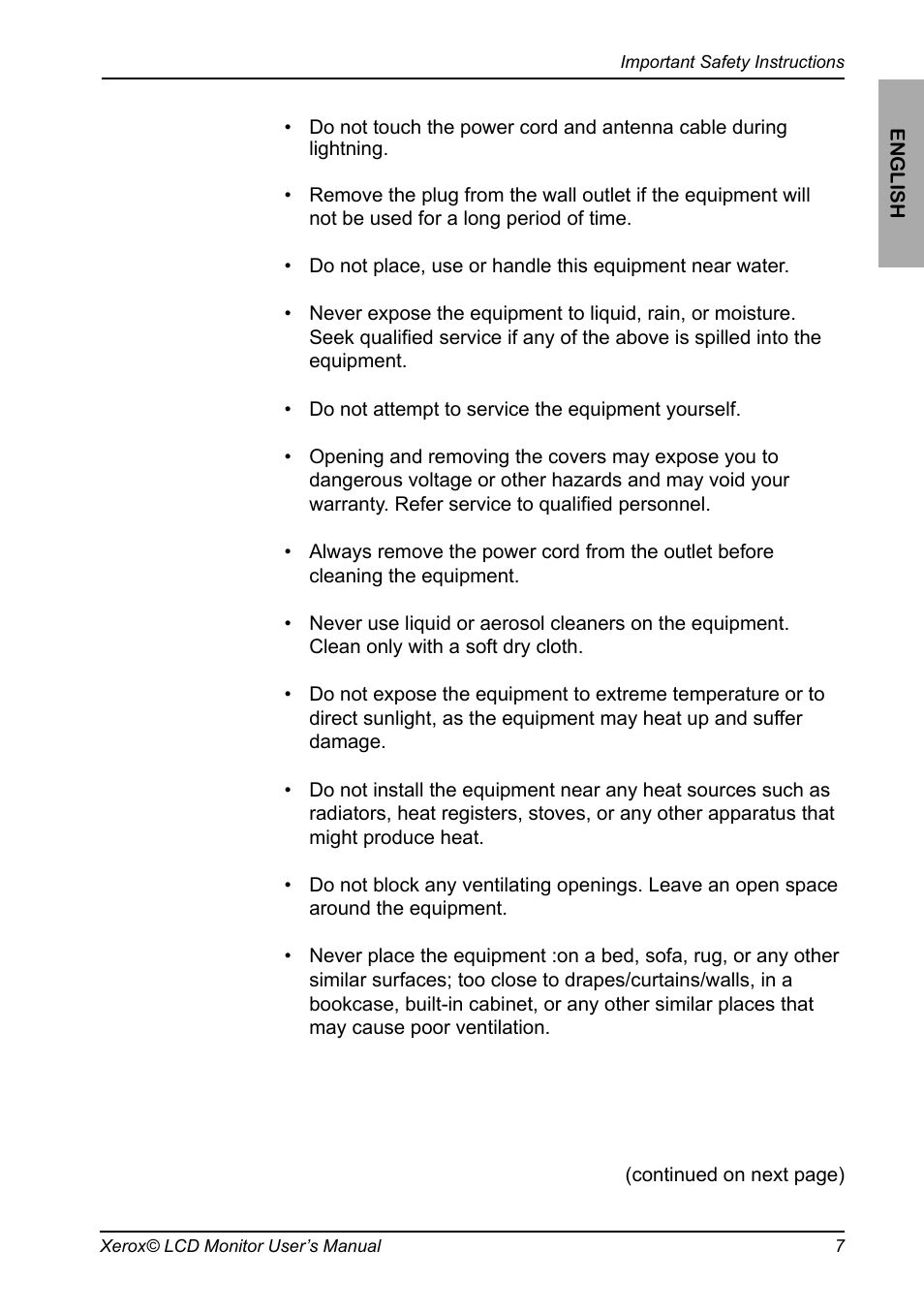 Xerox XM3-19w User Manual | Page 8 / 31