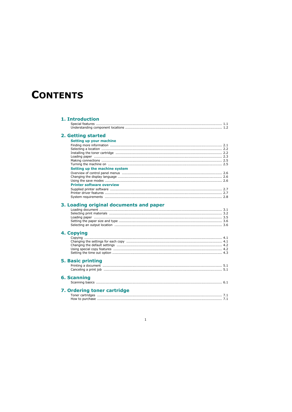 Xerox 3119 User Manual | Page 3 / 86