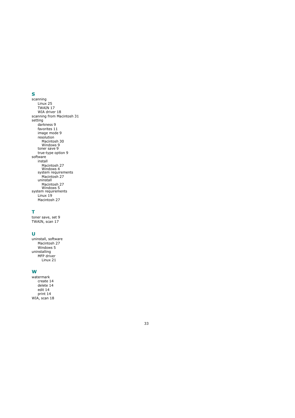 Xerox 3119 User Manual | Page 86 / 86