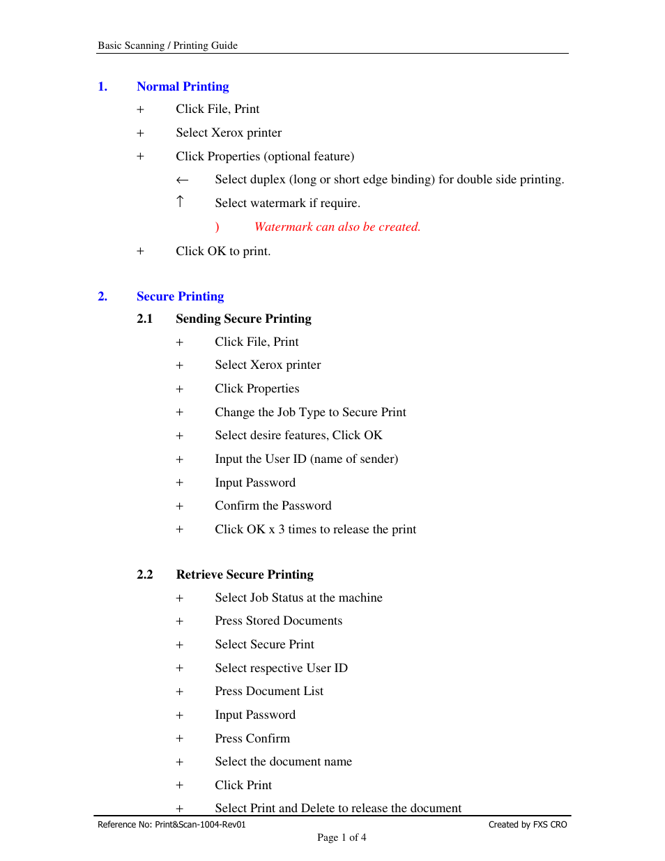 Xerox DCC400 User Manual | Page 2 / 6