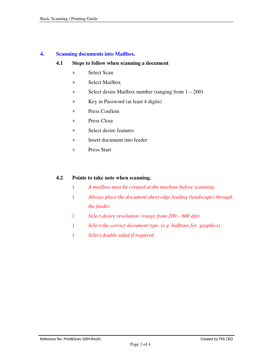 Xerox DCC400 User Manual | Page 4 / 6