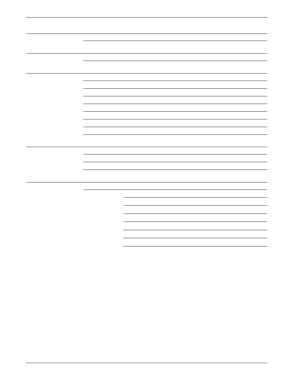 A. pdl command and djde summary, B. pdl command quick reference, C. character code assignment | D. offline specifications, E. editor quick reference | Xerox 721P85530 User Manual | Page 20 / 488