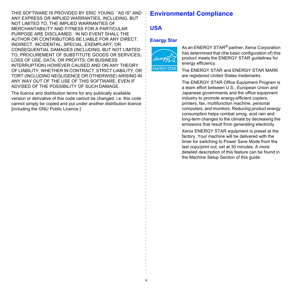 Environmental compliance | Xerox Phaser 3435 User Manual | Page 9 / 98