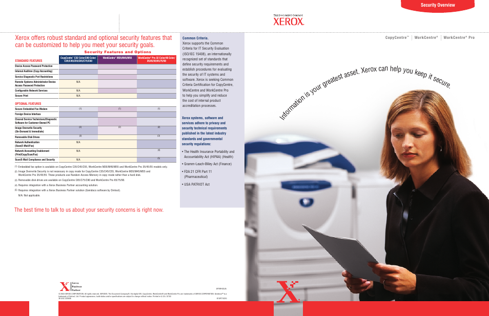 Xerox CopyCentre C35 User Manual | 2 pages