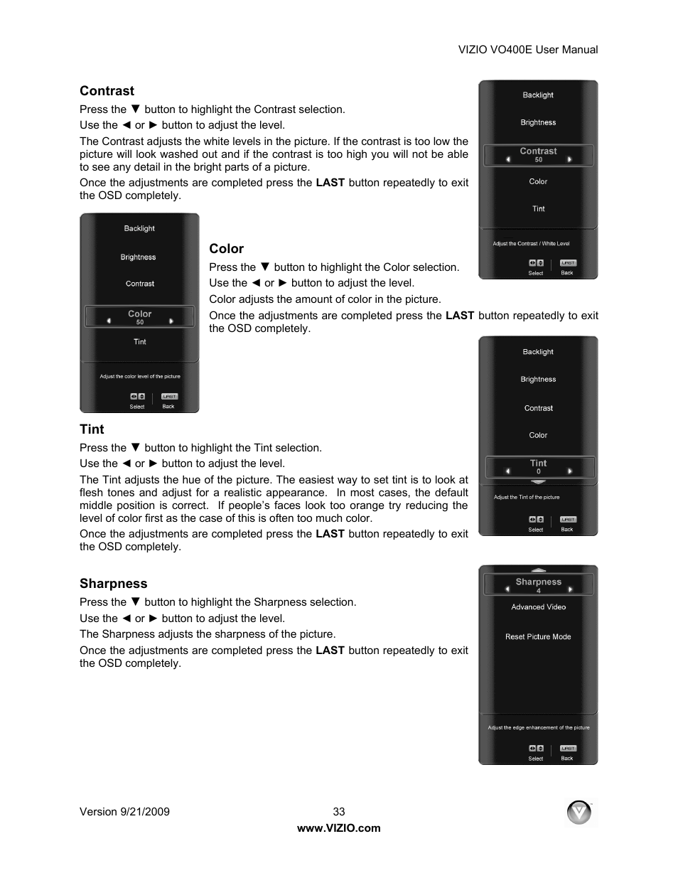 Xerox VO400E User Manual | Page 33 / 65