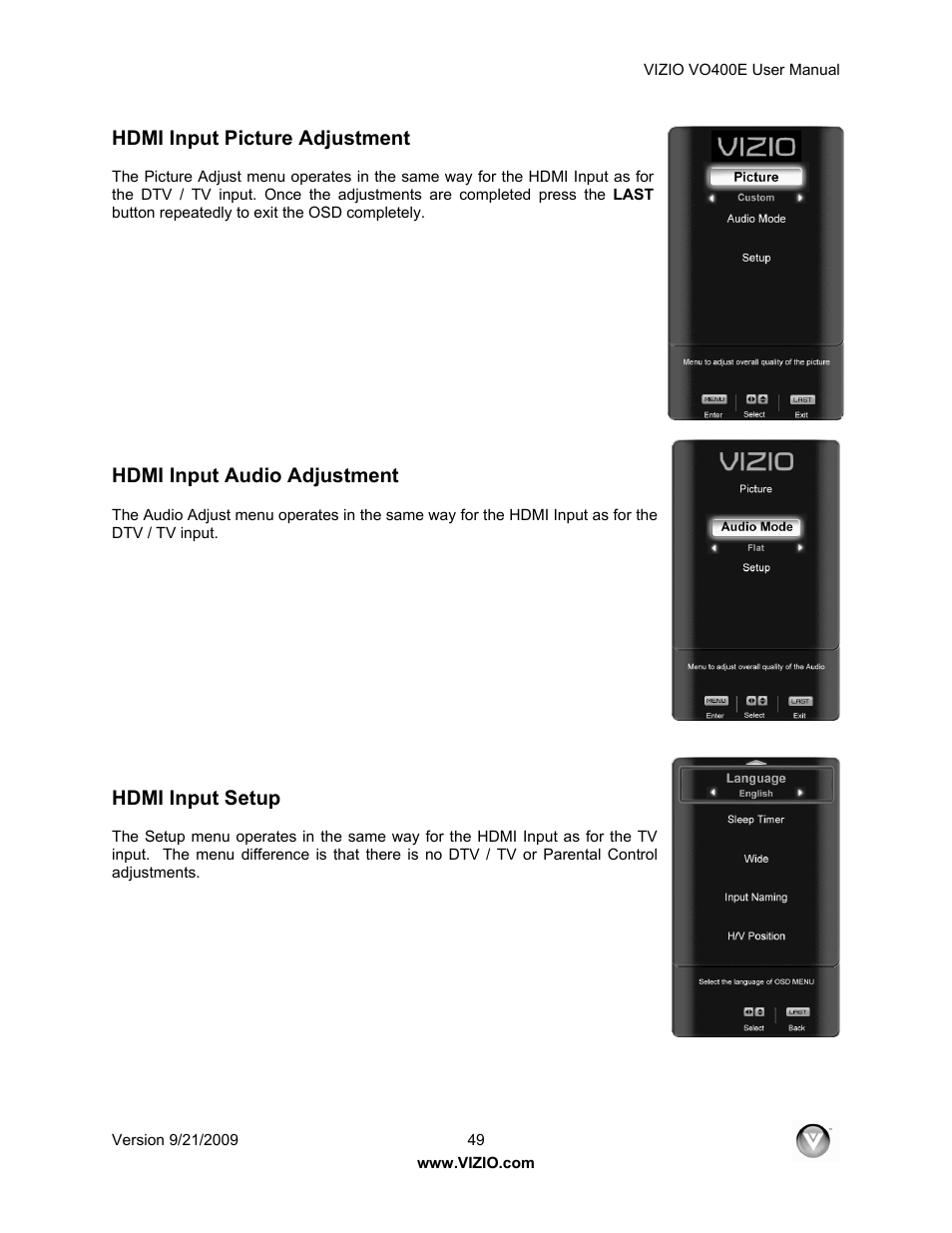 Xerox VO400E User Manual | Page 49 / 65