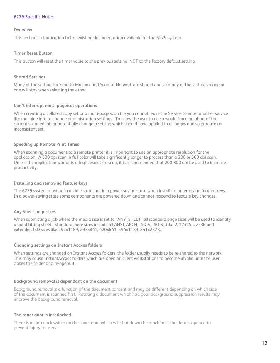Xerox FREEFLOW ACCXES 13.0 B 141 User Manual | Page 12 / 16